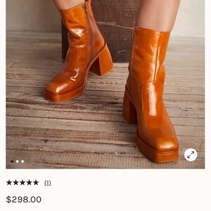 Free People Ruby Shine Platform Boot in Sedona